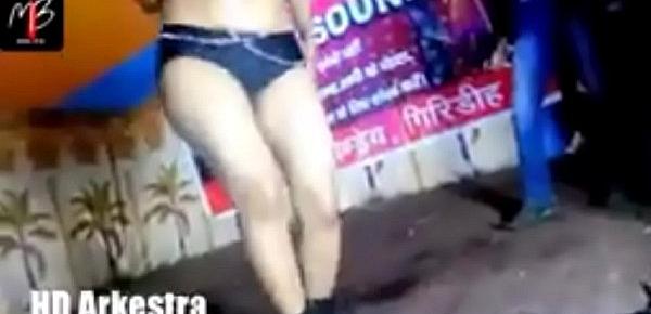  hot dance girl nude in stage show public